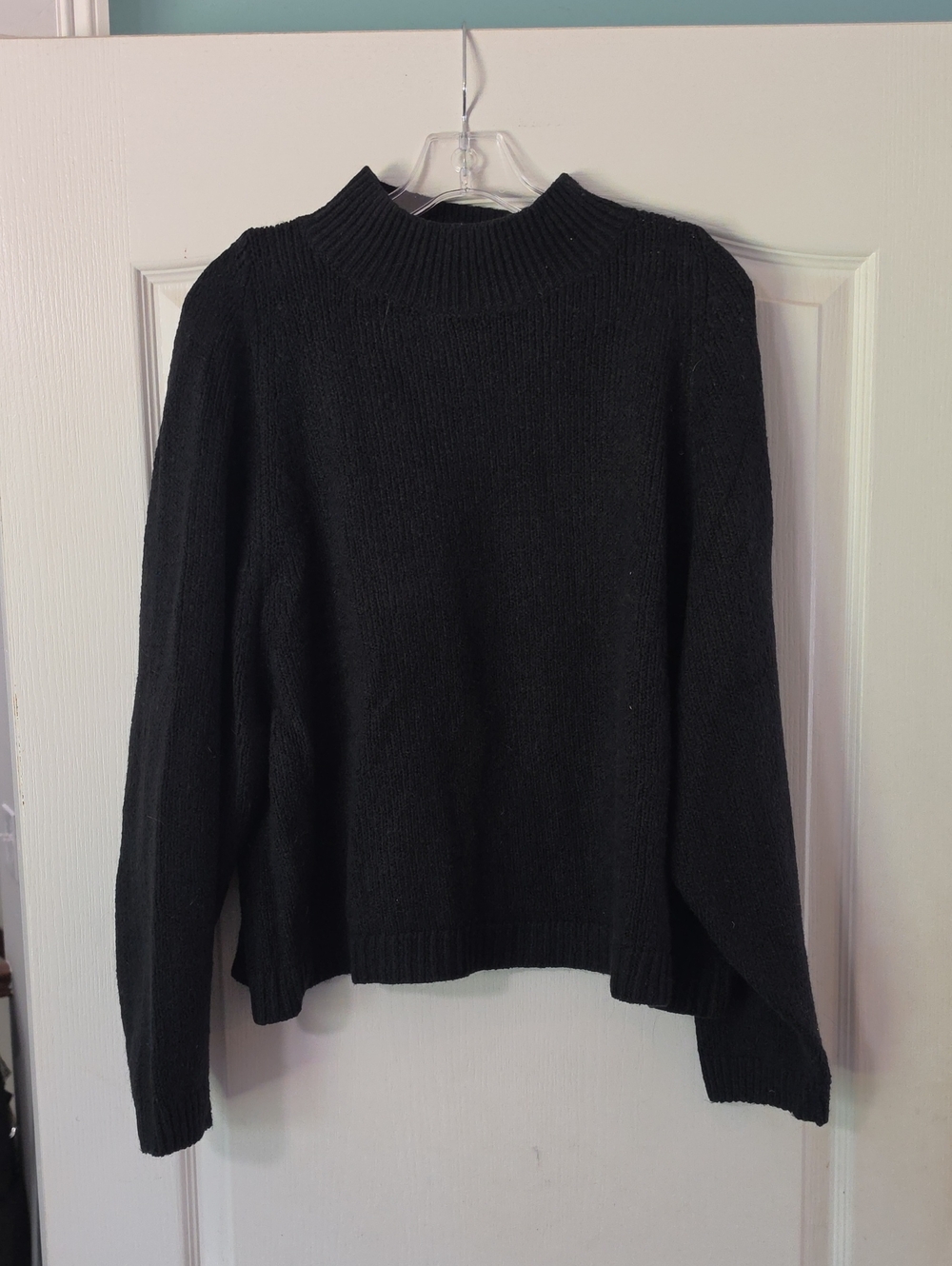 Old Navy Black Mock Neck Sweater